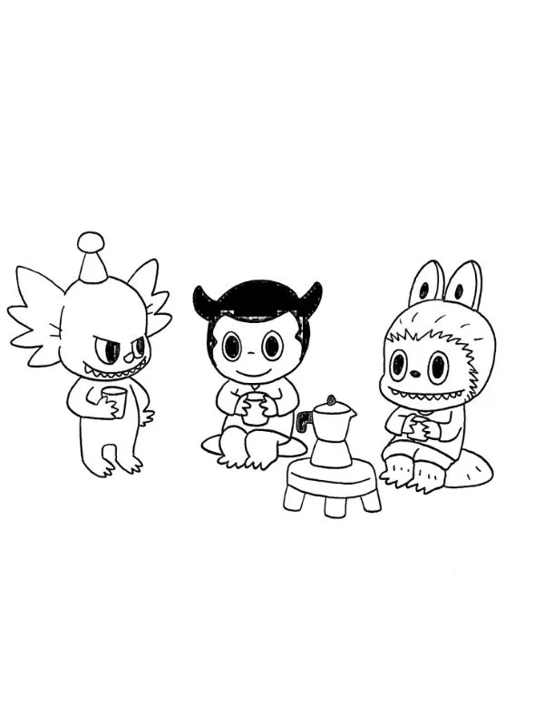 Labubu Coloring Pages 68