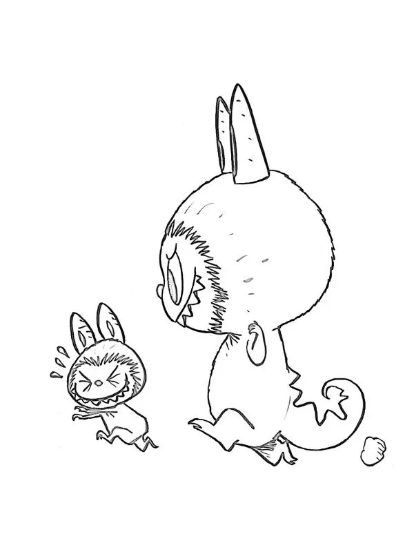 Labubu Coloring Pages 71