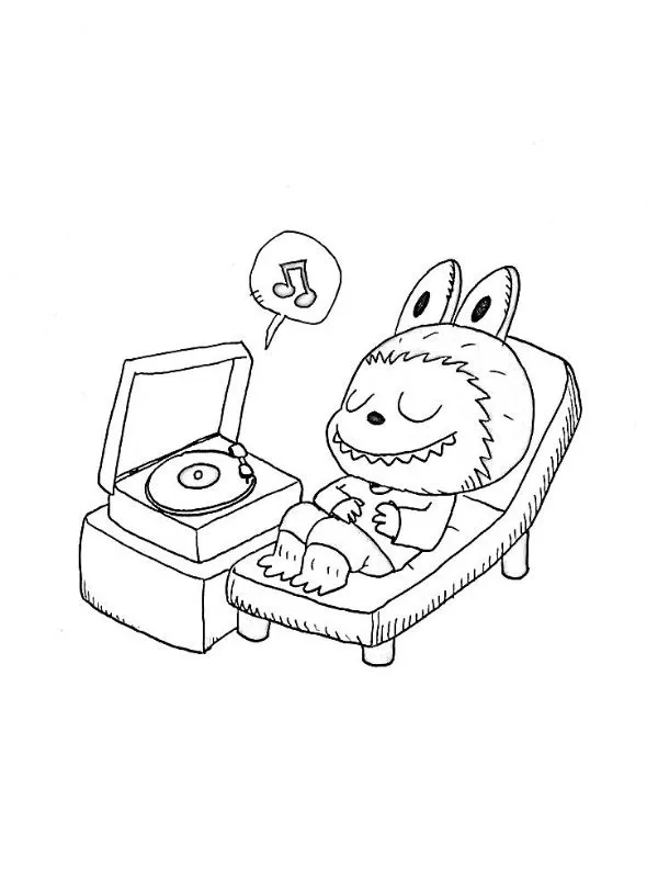 Labubu Ausmalbilder