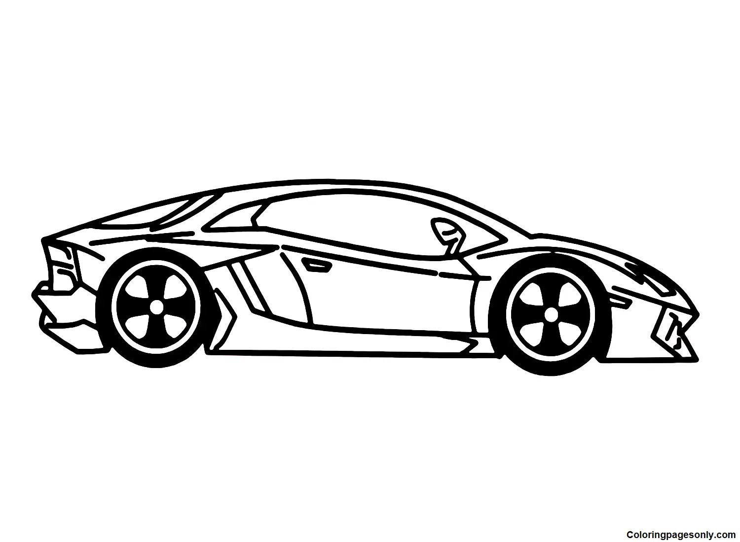 Lamborghini Ausmalbilder