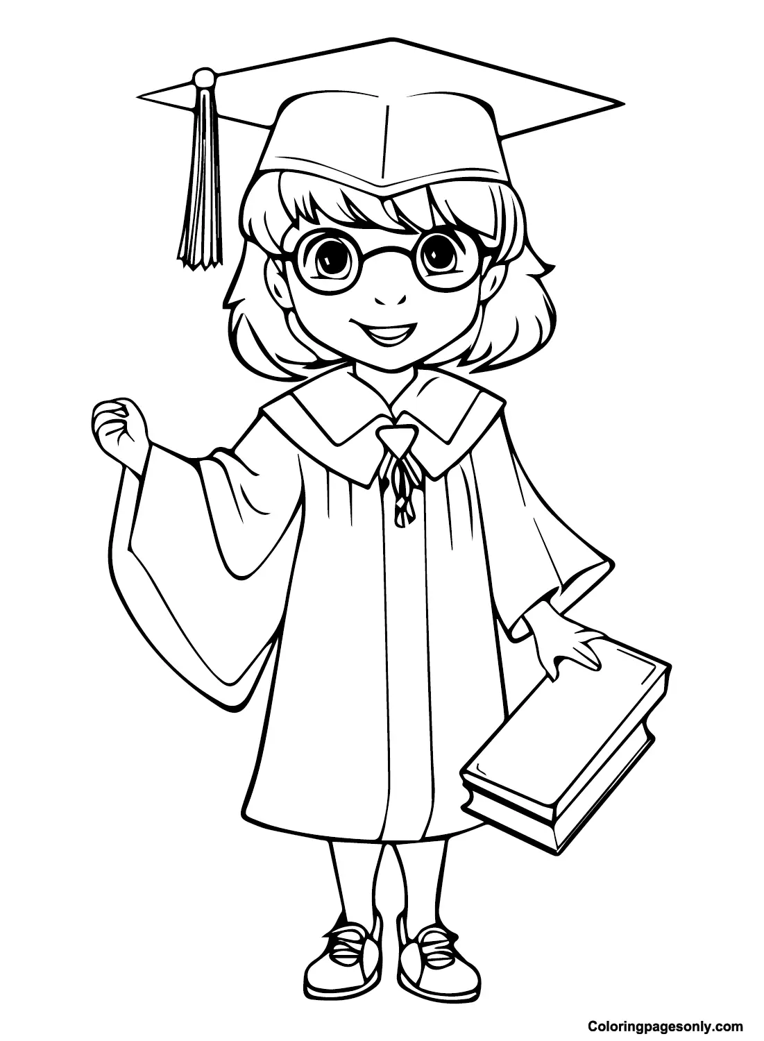 Desenhos de Ultimo Dia de Aula Para Colorir 22