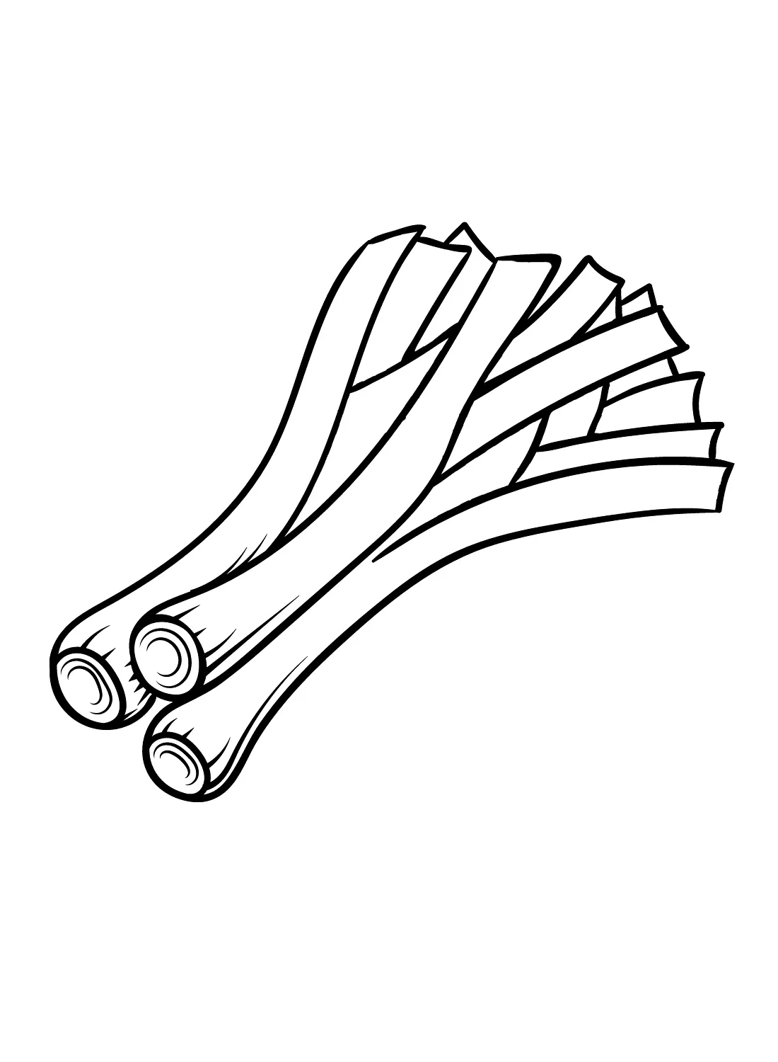 Leek Coloring Pages 13