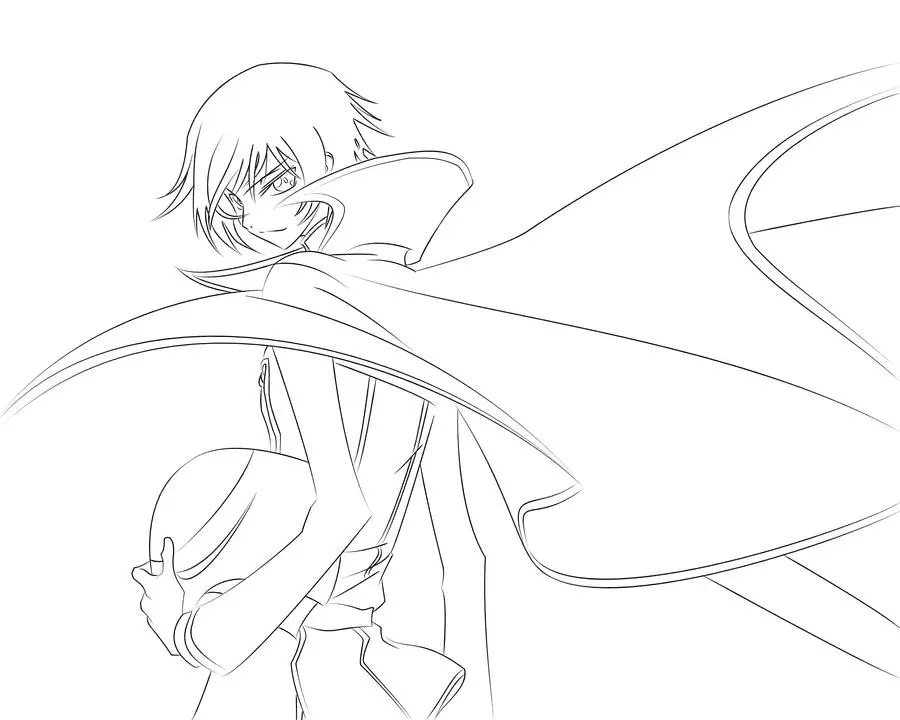 Lelouch vi Britannia Coloring Pages 1