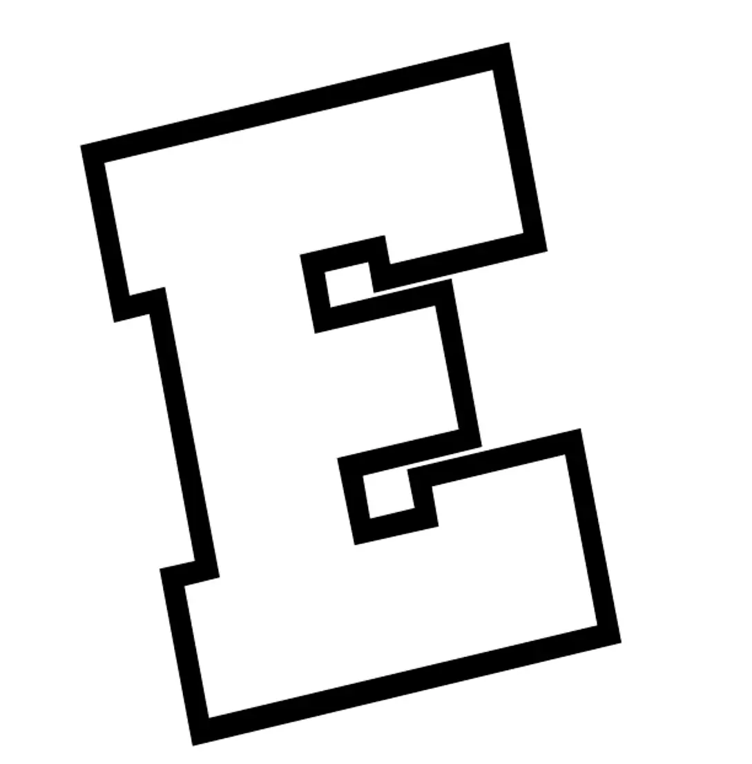 Buchstabe E Ausmalbilder 38