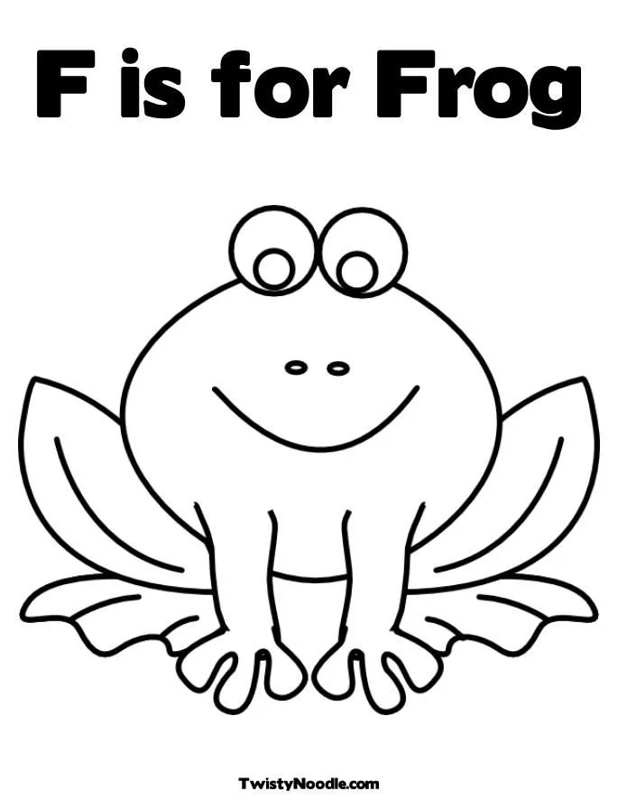 Desenhos de Letra F Para Colorir 10