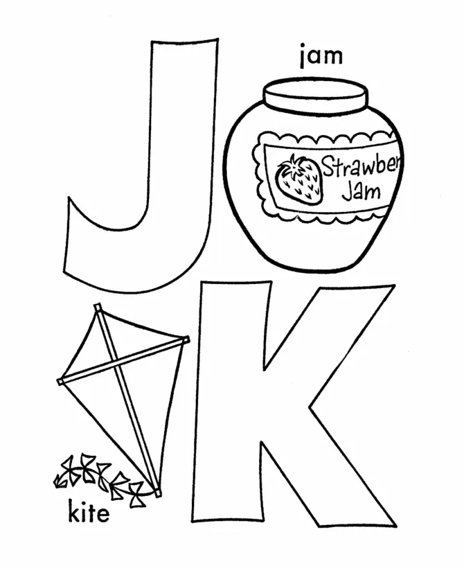 Buchstabe K Ausmalbilder 10