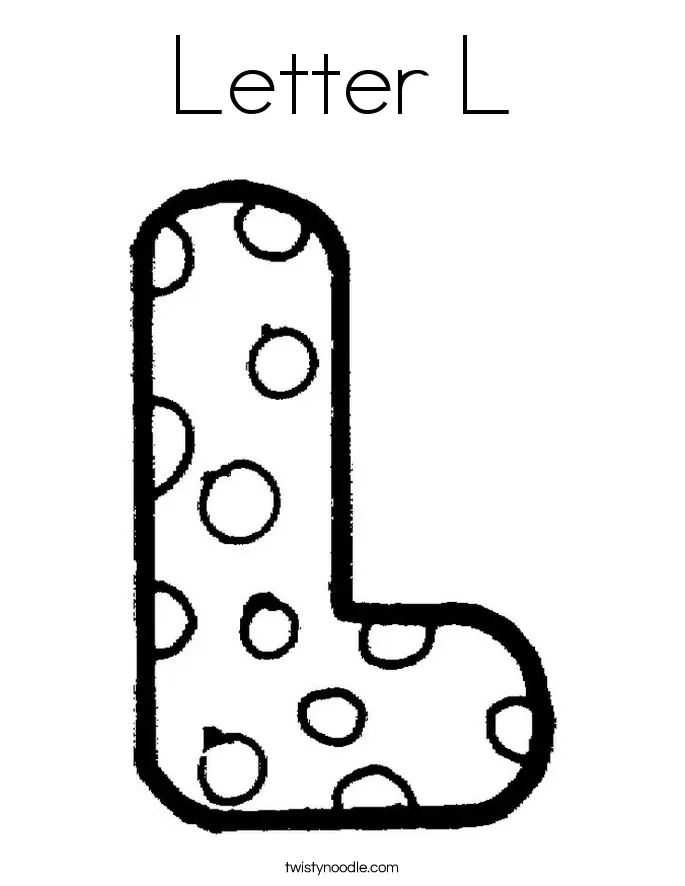 Buchstabe L Ausmalbilder 26