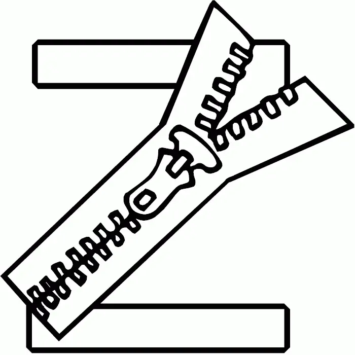 La Letra Z Para Colorear 5