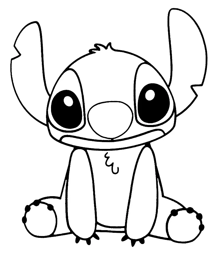 Lilo and Stitch Coloring Pages 1
