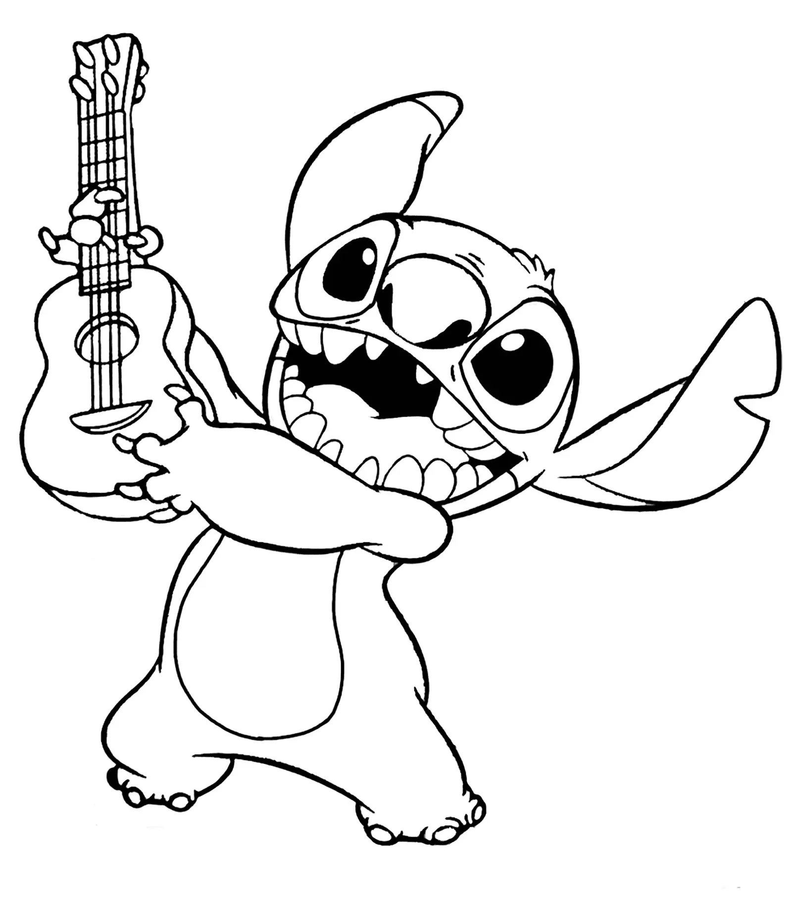 Lilo and Stitch Coloring Pages 10