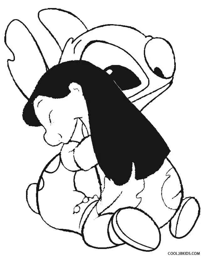 Lilo and Stitch Coloring Pages 28