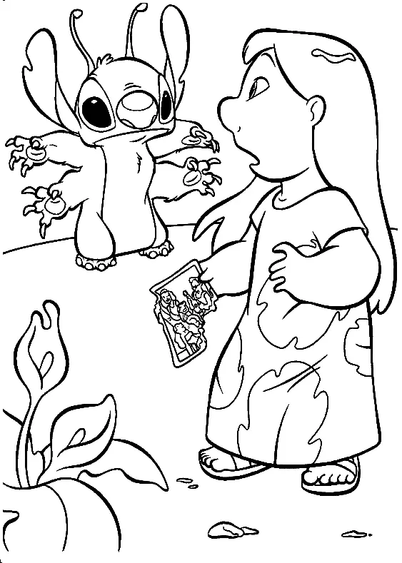 Lilo Y Stitch Para Colorear 33
