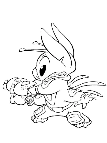 Lilo and Stitch Coloring Pages 49