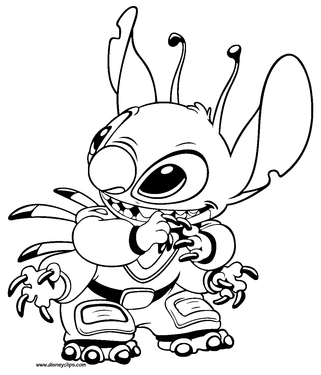 Desenhos de Lilo And Stitch Para Colorir 72