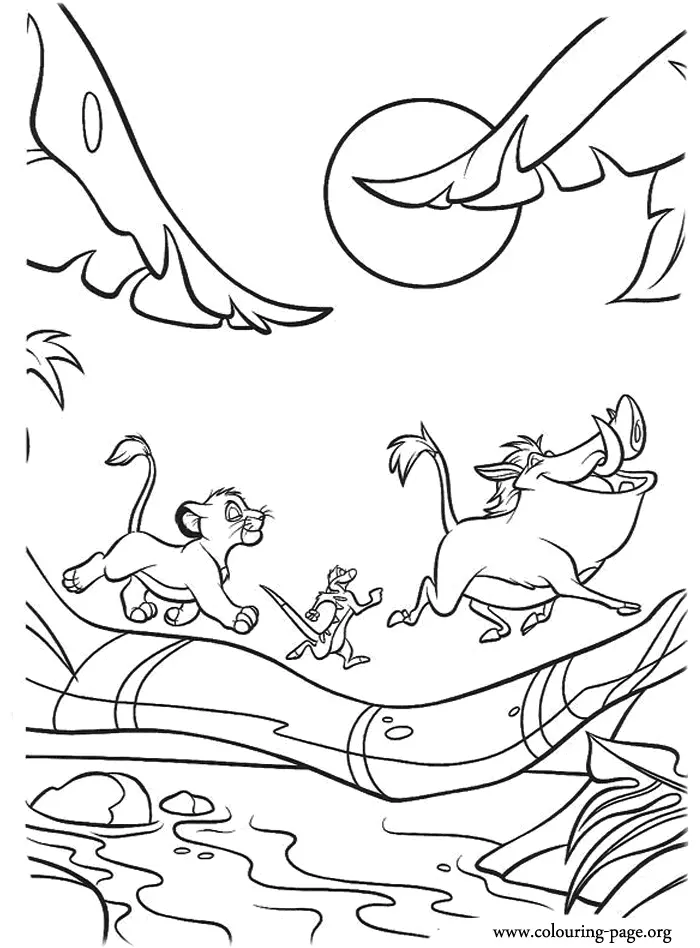 Lion King Coloring Pages 16