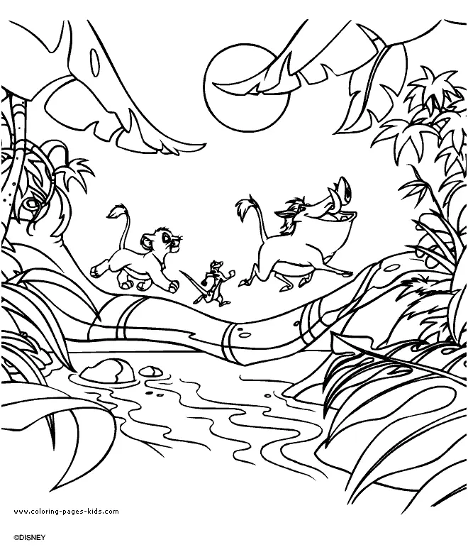 Lion King Coloring Pages 5