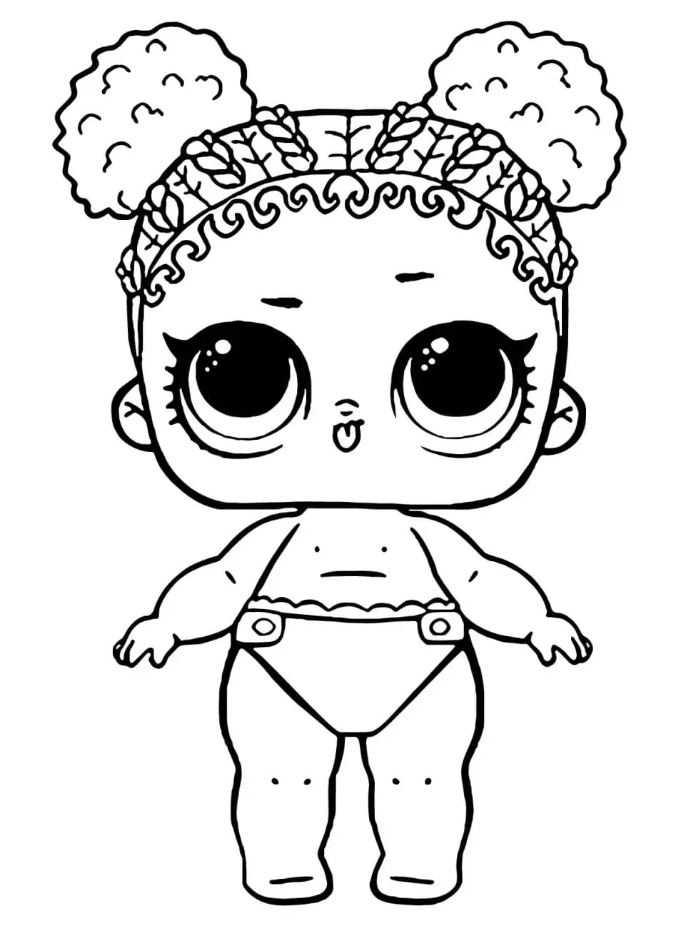 Desenhos de Lol Baby Para Colorir 11