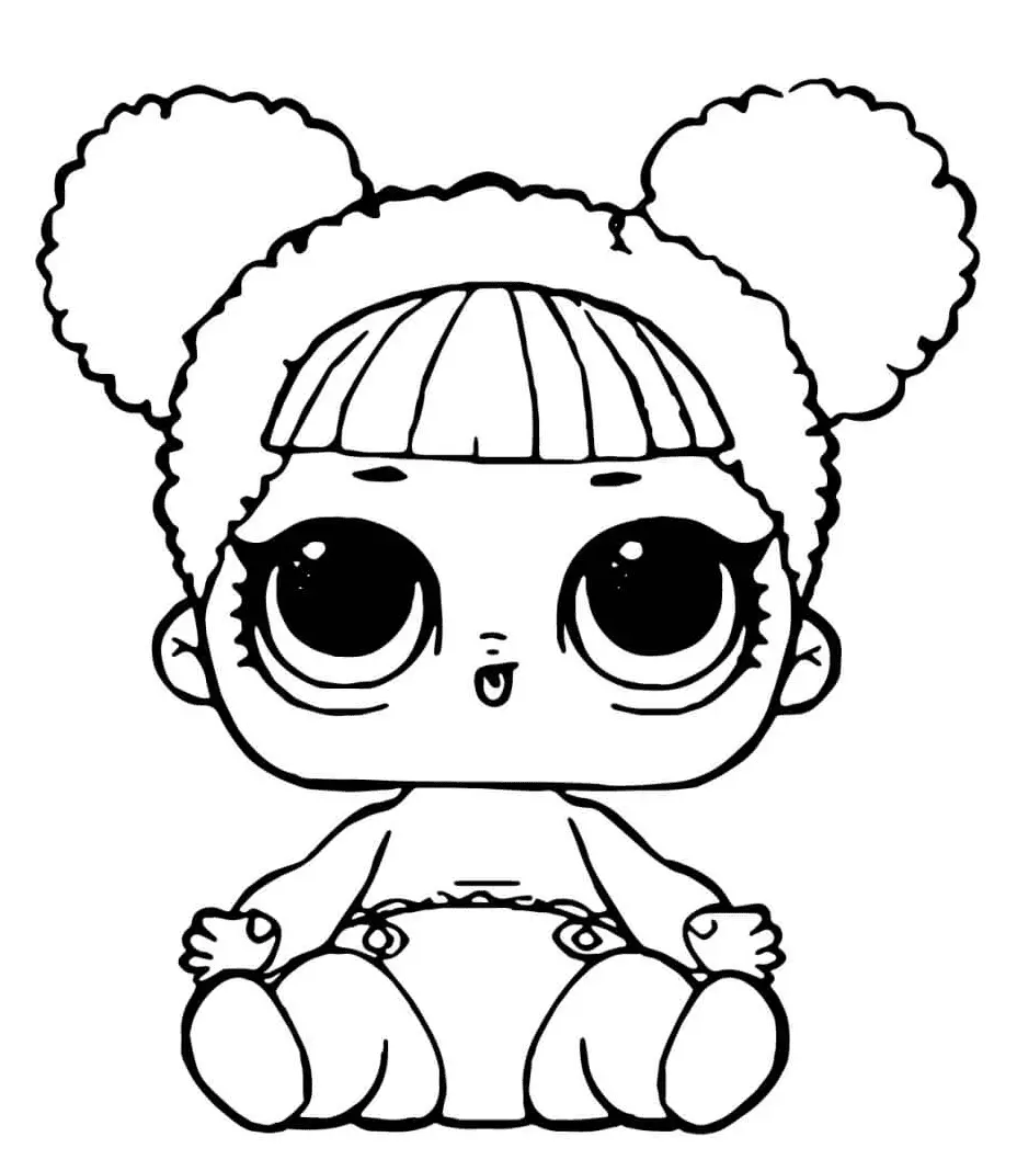 Desenhos de Lol Baby Para Colorir 2