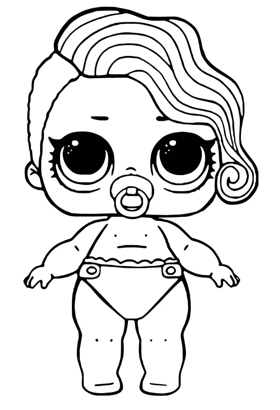 Desenhos de Lol Baby Para Colorir 23