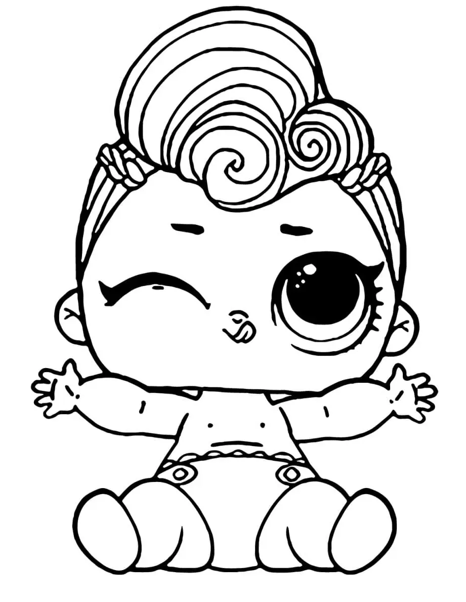 Lol Baby Coloring Pages 26