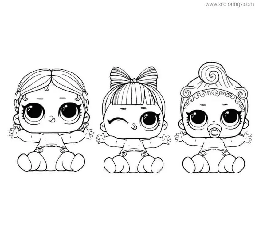 Lol Baby Coloring Pages 3