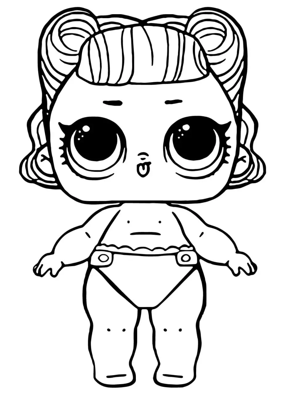 Desenhos de Lol Baby Para Colorir 31