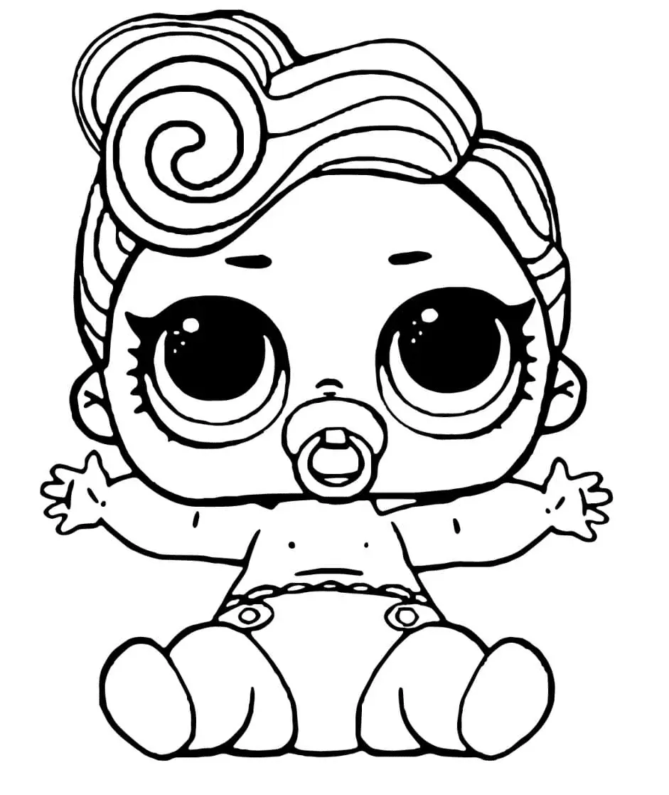 Desenhos de Lol Baby Para Colorir 33