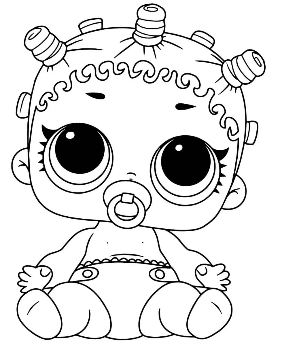 Desenhos de Lol Baby Para Colorir 34