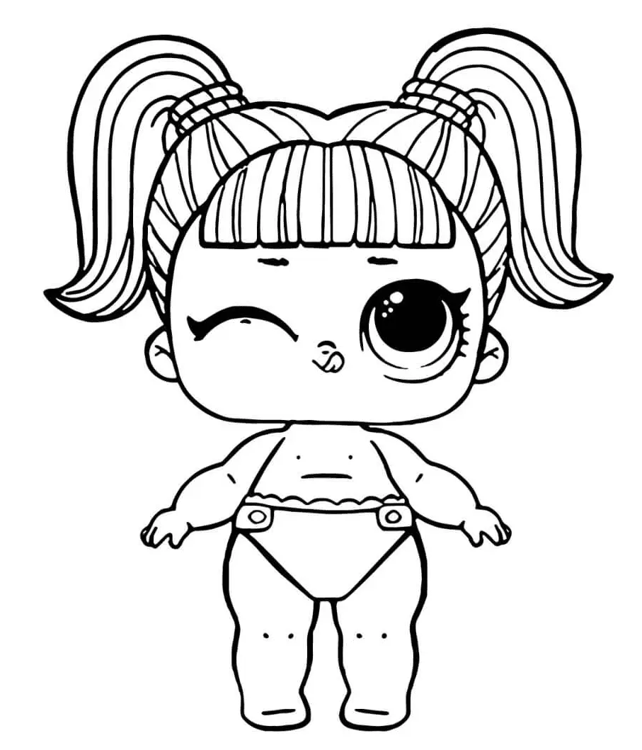 Lol Baby Coloring Pages 8