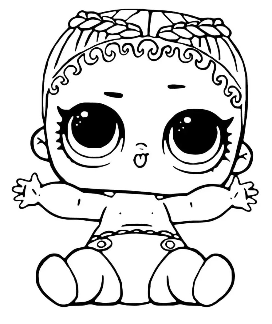 Lol Baby Coloring Pages 9