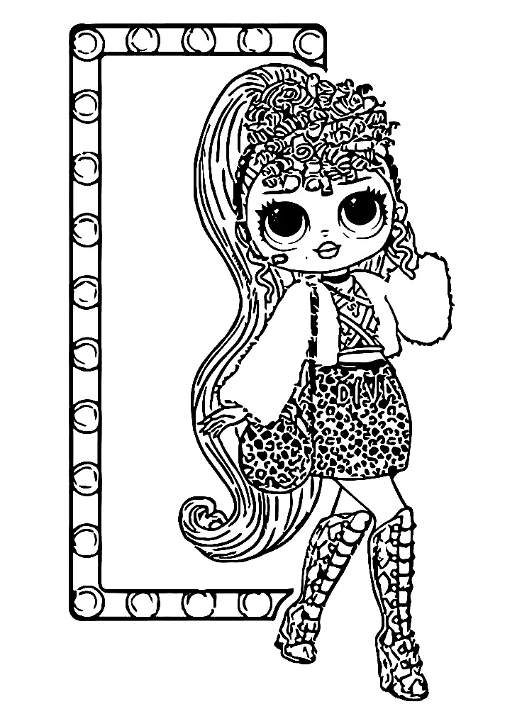 Desenhos de Lol Omg Para Colorir 23