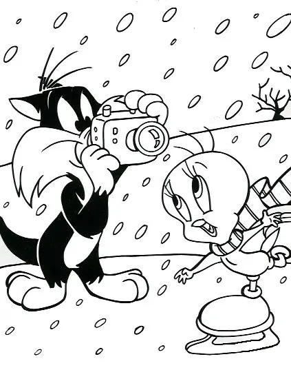 Looney Tunes Charaktere Ausmalbilder 27