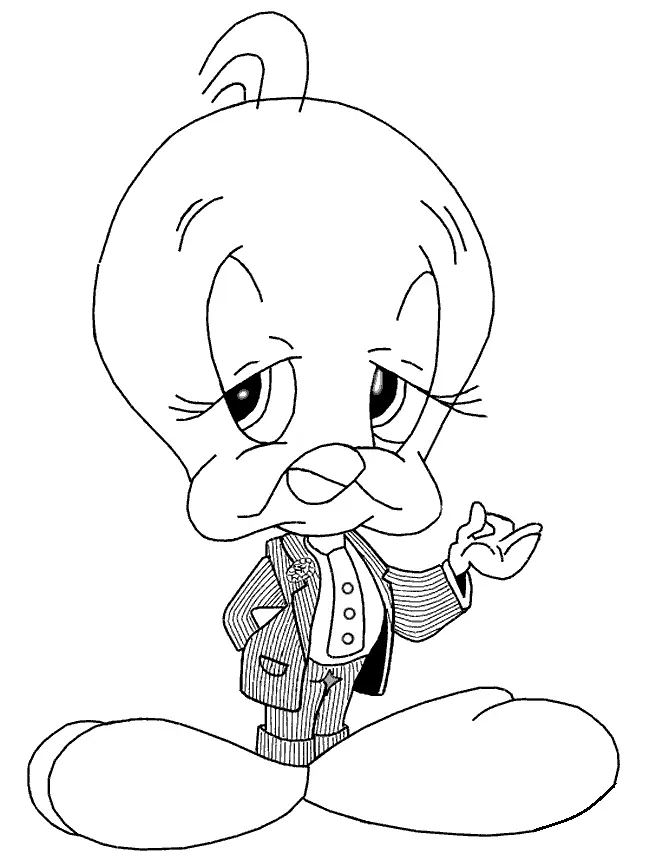 Desenhos de Looney Tunes Personagens Para Colorir 49