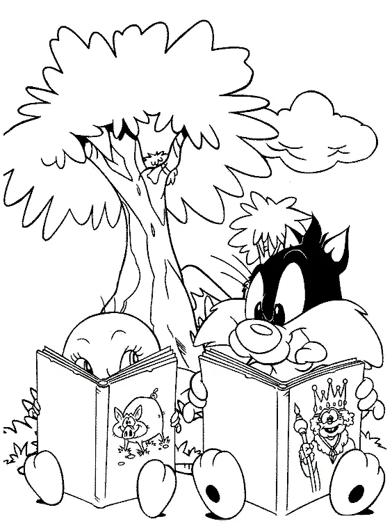 Looney Tunes Charaktere Ausmalbilder 53
