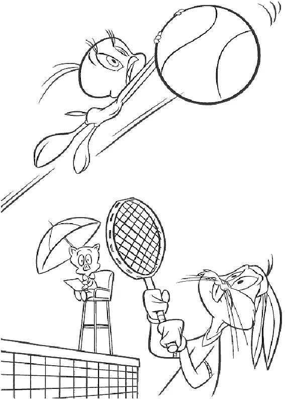 Looney Tunes Charaktere Ausmalbilder 55