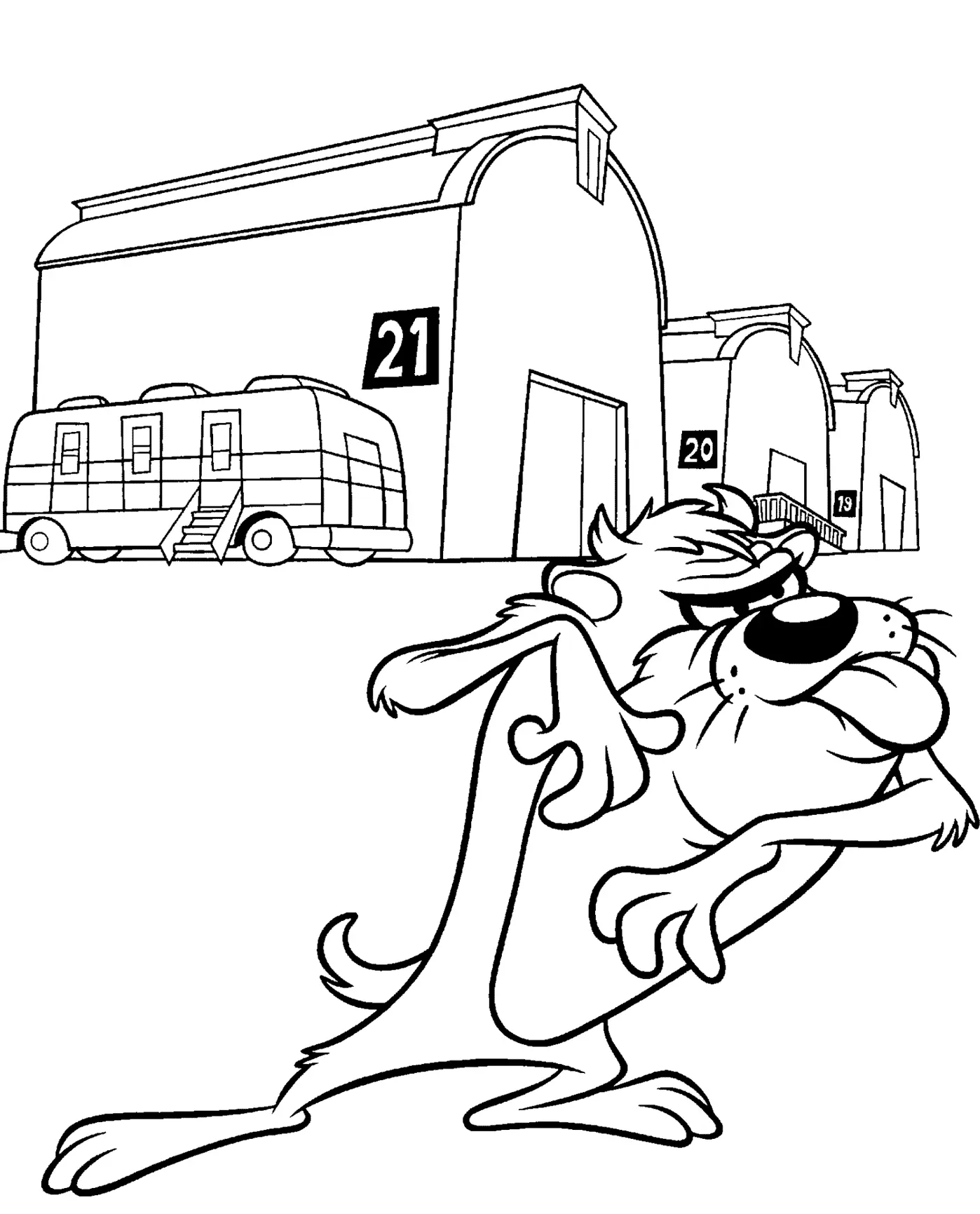 Looney Tunes Charaktere Ausmalbilder 60