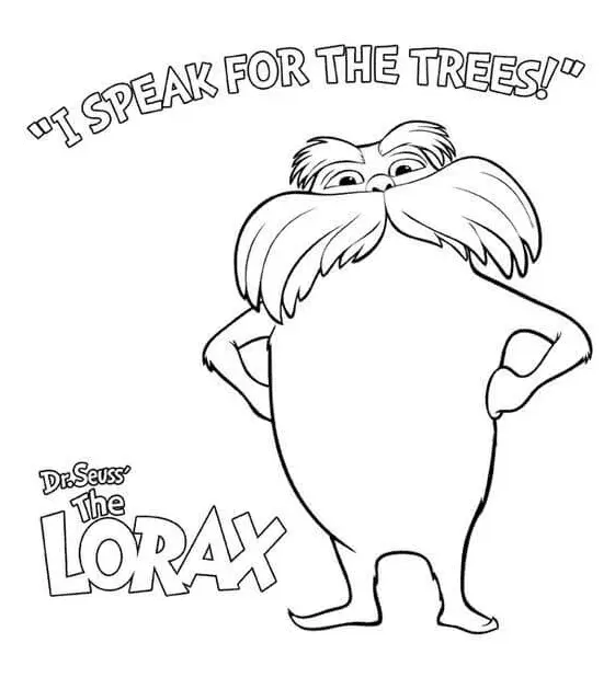 Lorax Coloring Pages 16