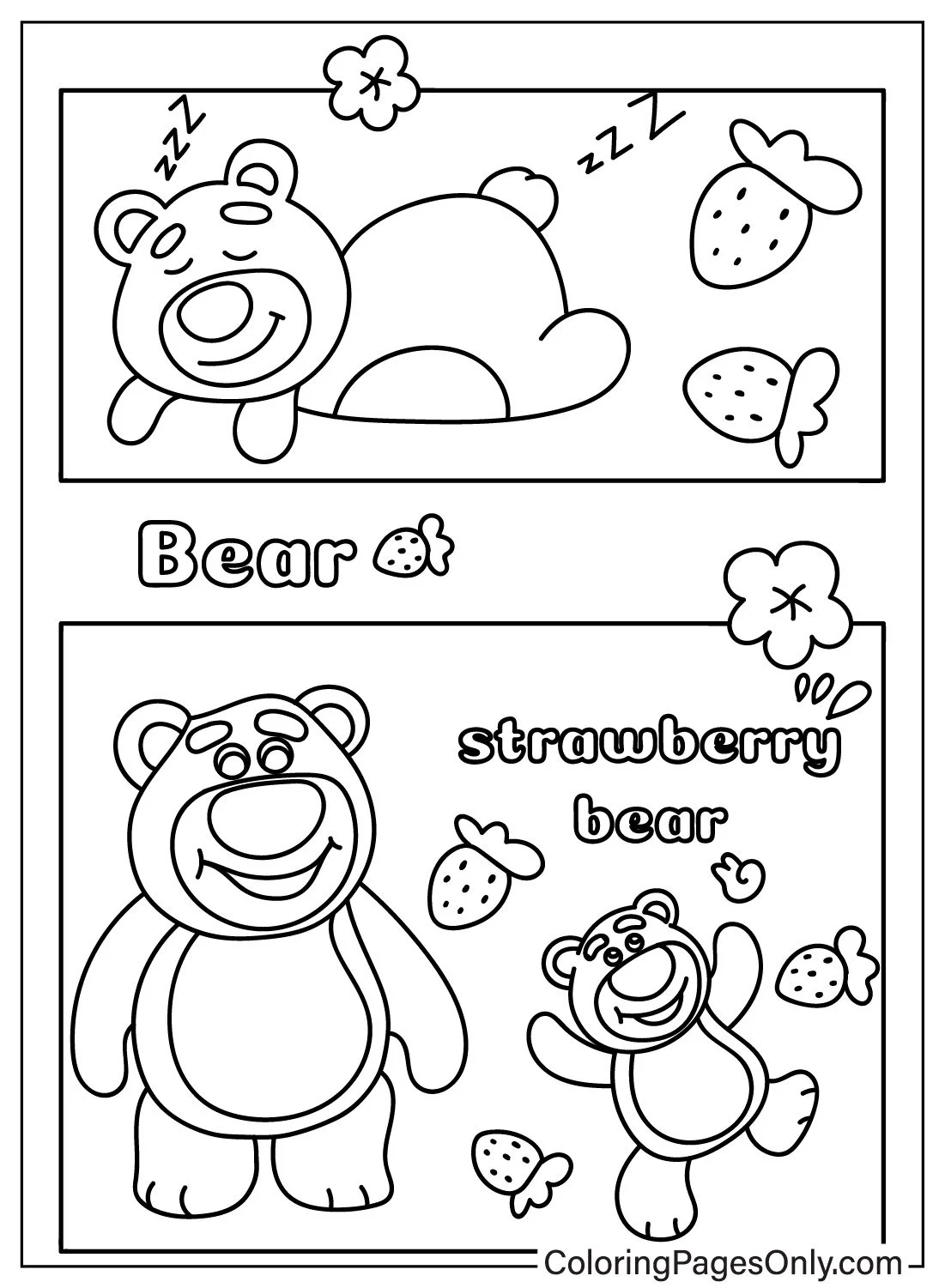 Lotso Ausmalbilder 11