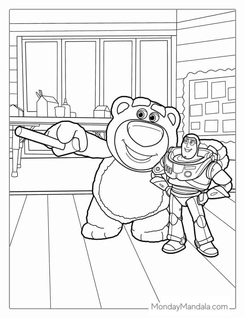 Lotso Ausmalbilder 7