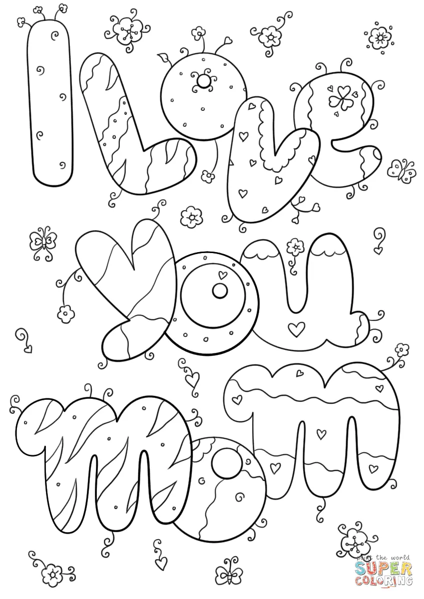 Love Coloring Pages 10