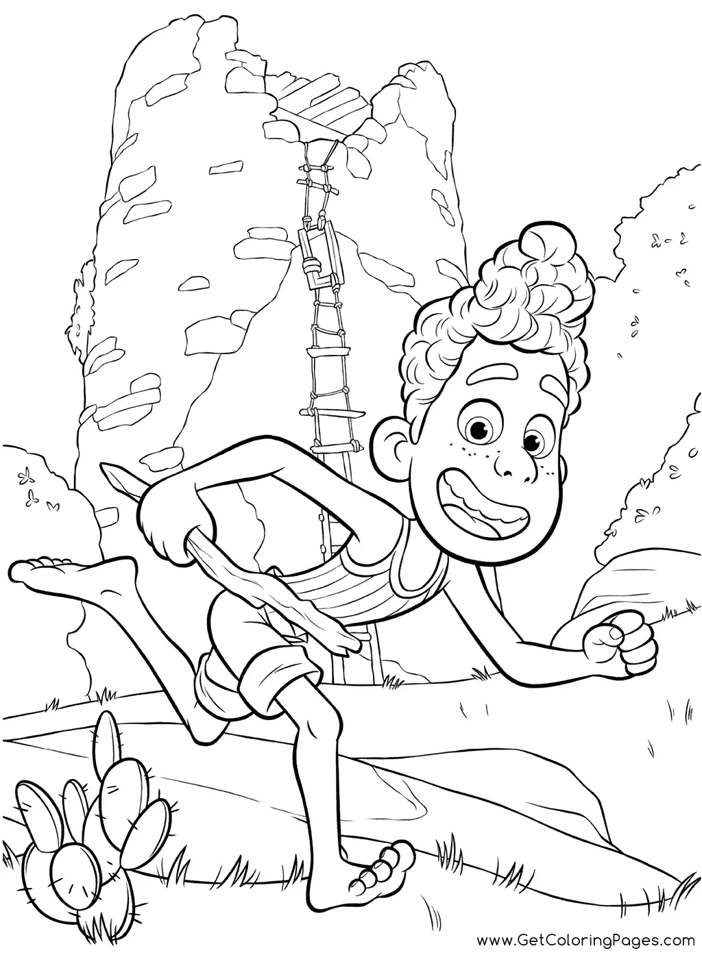 Desenhos de Luca Para Colorir 55