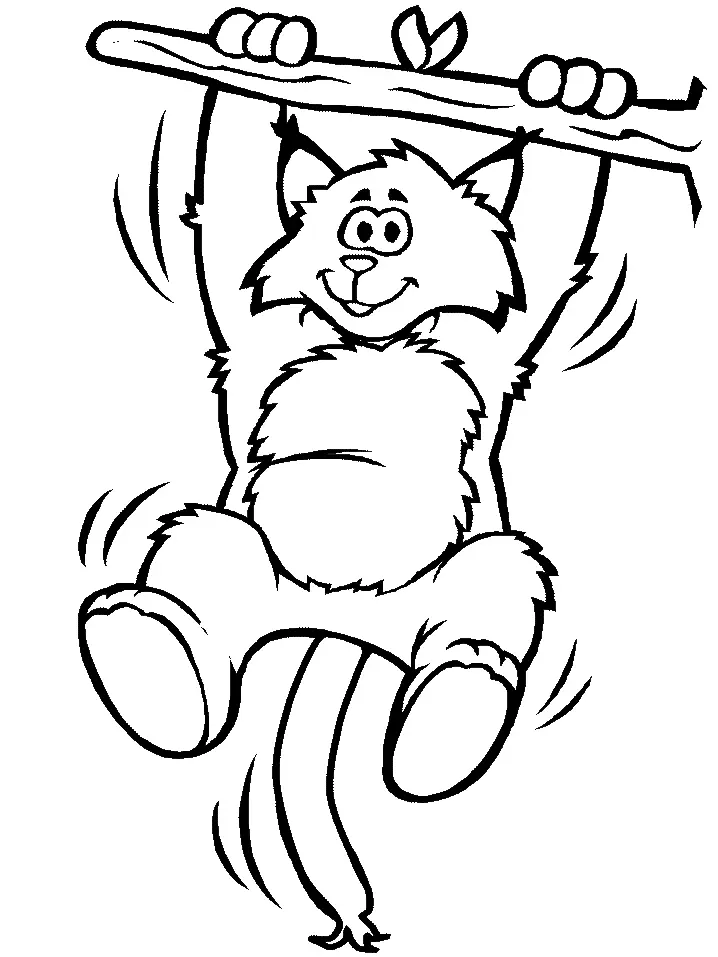 Lynx Coloring Pages 43