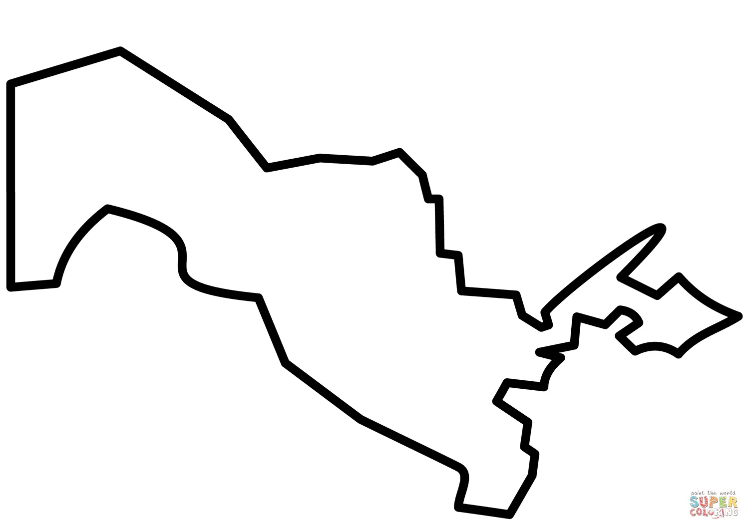 Mapas para Colorir 14
