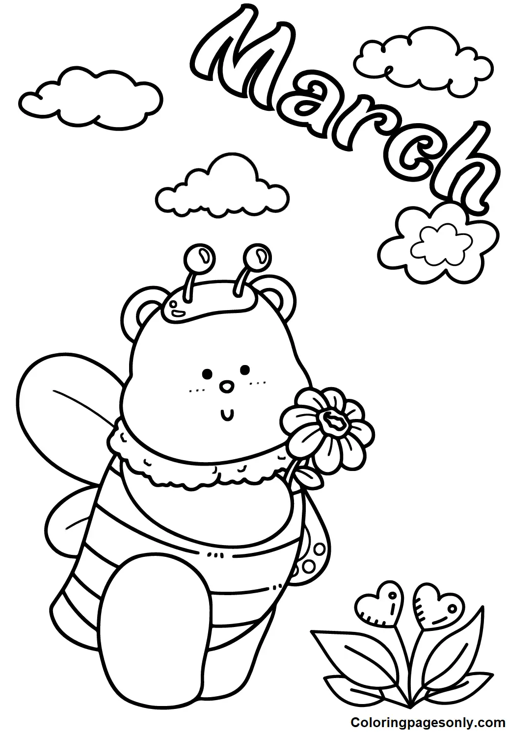March Coloring Pages 15