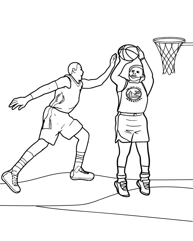 March Madness para Colorir 4