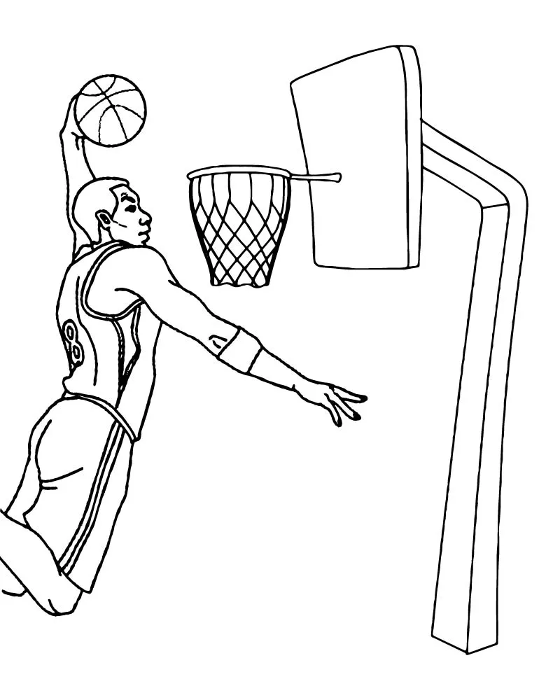 March Madness para Colorir 8