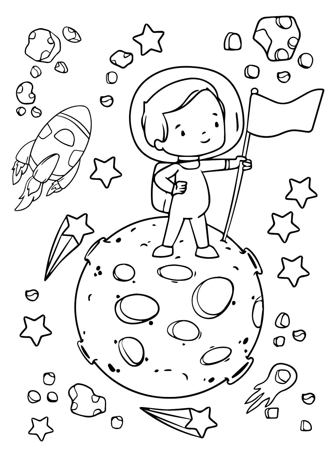 Mars Ausmalbilder 3