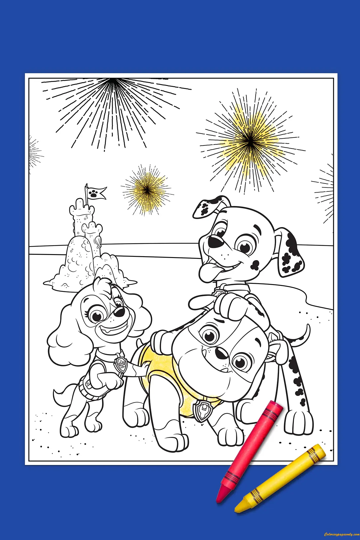 Marshall Patrulla Canina Para Colorear 45