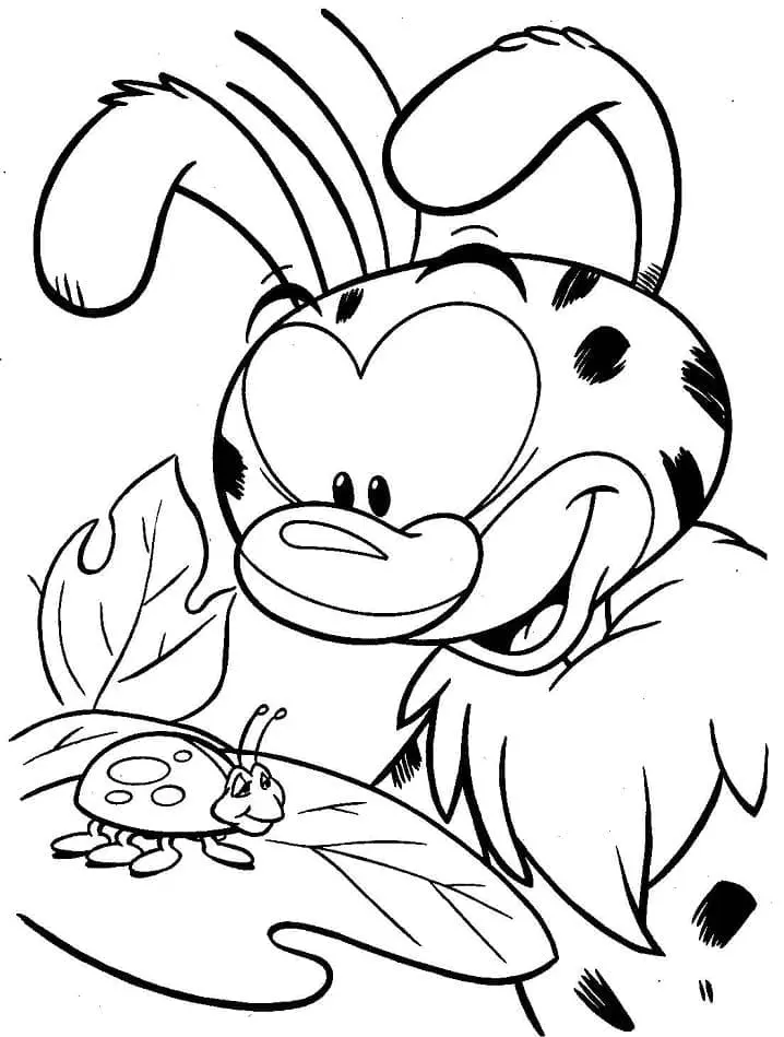 Marsupilami Ausmalbilder 17