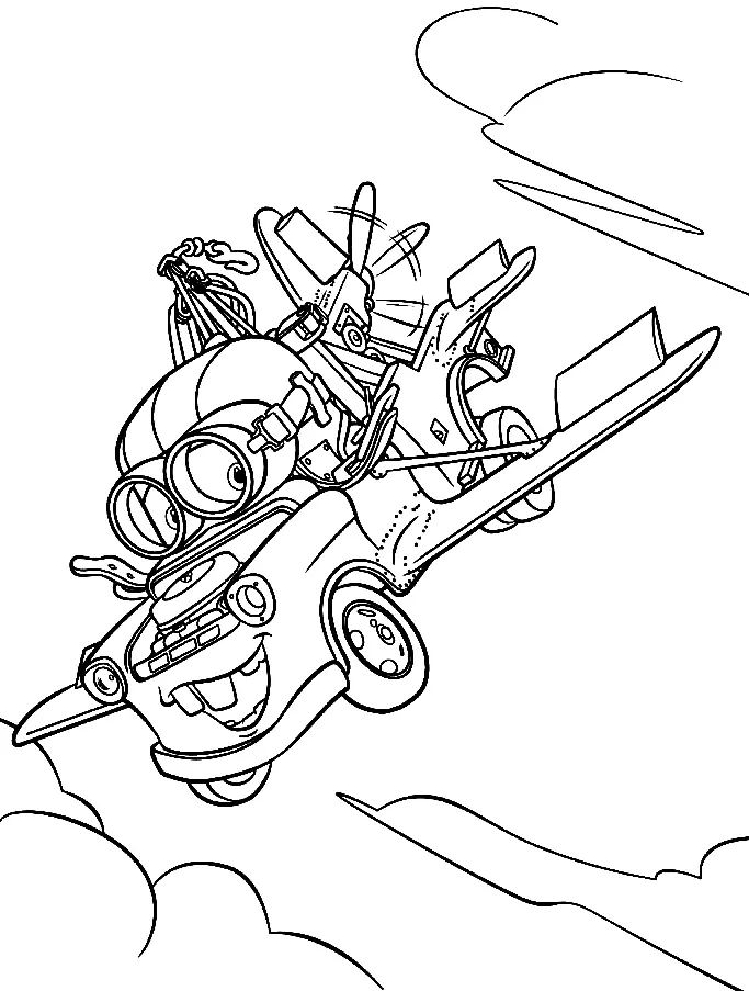 Mater Coloring Pages